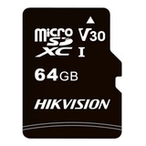 Cartão De Memória Hikvision 64gb Microsd C1 Series