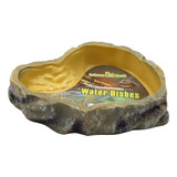 Plato De Agua Para Reptiles, Comedero De Resina Para Reptile