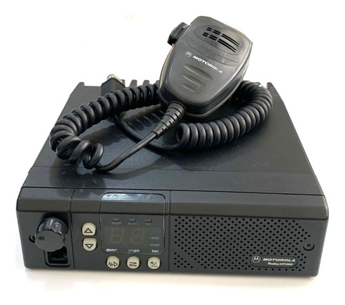 Rádio Motorola Gm300 45w Vhf 16 Canais C/ Ptt Raridade