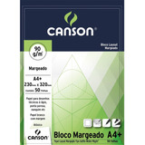 Bloco Papel Canson Layout 90g Margeado A4 50 Folhas