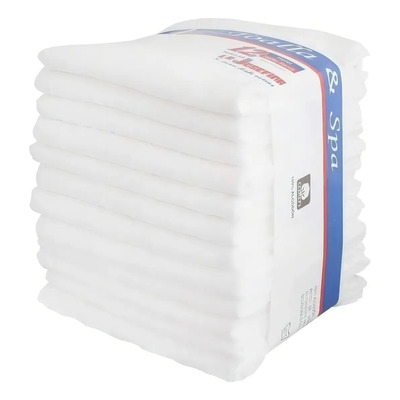 Paquete 6 Toallas Manos 70x40 180 Grs. La Josefina Hotelera Color Blanco Real # 2 Manos 70x40