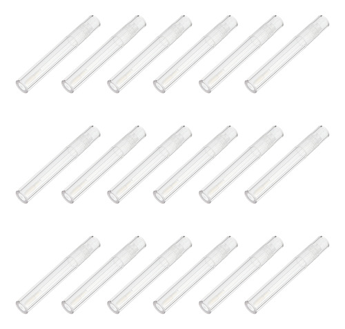Paquete De 15 Tubos De Brillo De Labios Vacíos Transparentes