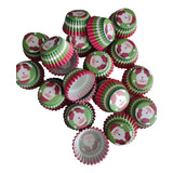 Mini Capacillos Navideño 500 Pzas Trufa Cup Cake