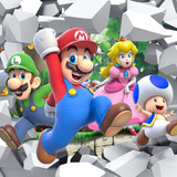 Adesivo De Parede Decoração Infantil Super Mario Bros Luigi 