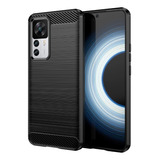 Funda Carbono Carcasa Antishock Para Xiaomi 12t 12t Pro