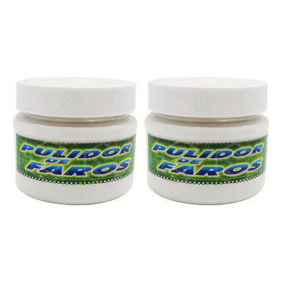 Pulidor Carwash Crema 150g Para Restaurar Faros Y Calaveras Blanco