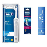 Escova Dental Eletrica Oral-b Vitality 220v + 2 Refil+frete