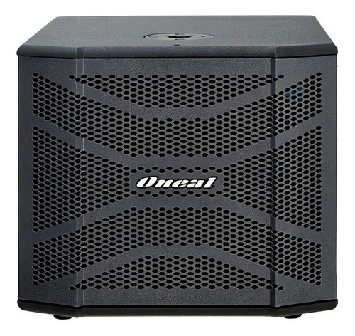 Caixa Ativa Subwoofer 3218x 600w 18 Polegadas Bivolt Oneal Cor Preto