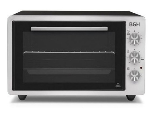 Horno De Mesa Eléctrico Bgh Bhe42m20 42l Plateado 220v-240v 