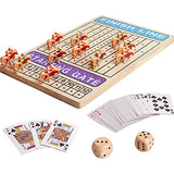 Beauam Juego De Mesa De Carreras De Caballos, Juguete De Póq