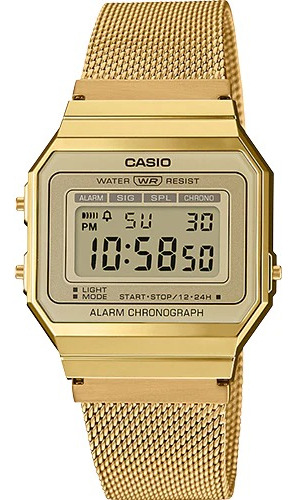 Reloj Hombre Casio A-700wmg-9a Digital Dorado