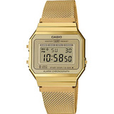 Reloj Hombre Casio A-700wmg-9a Digital Dorado