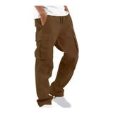 Pantalones Cargo Para Exteriores Z Corte Recto Para Hombre