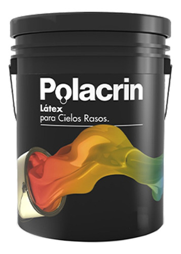 Latex Cielorraso Antihongo 10lts Polacrin - Colornet