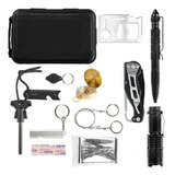 Kit Herramientas Supervivencia Pesca Camping 12 En 1 Sos