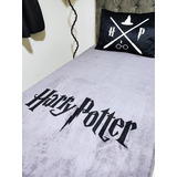 Cobertor Harry Potter Fronha Para Travesseiro Hogwarts