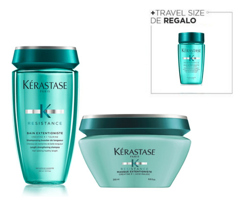 Kit Shampoo + Mascara + Regalo | Kerastase Resistance