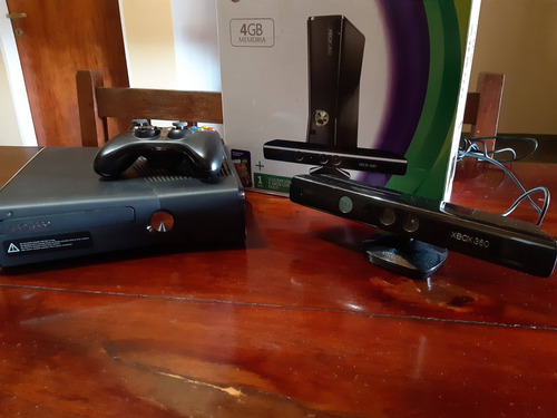 Xbox 360 + Kinect + Joystick + Juegos 