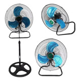 Ventilador 18 Pulgadas 3 En 1, Pared, Piso, Pedestal