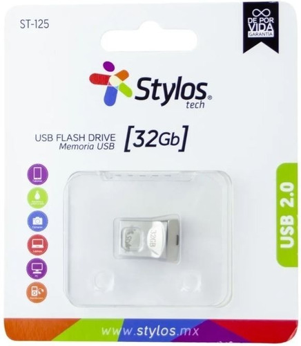 Kit De 10 Memoria Usb 32gb Stylos Varios Modelos Metalica