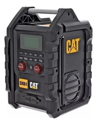 Radio Parlante Portatil Cat 18v Lcd - Fm - Dab - Bluetooth