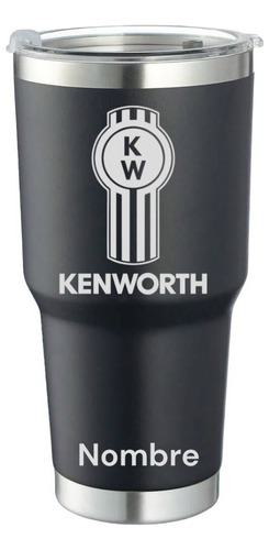 Termo Personalizado Kenworth Grabado Laser 30 Oz