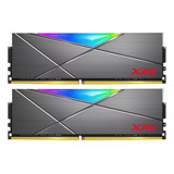 Memória Xpg 32gb (2x16gb) Rgb 3200mhz Ddr4 Spectrix D50