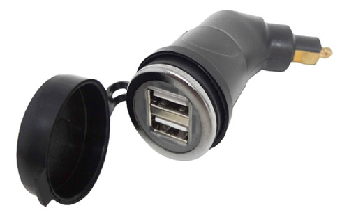 Adaptador Usb Duplo Hella Europeu Carregador Celular Gps Plug