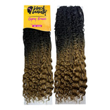 Cabelo Sintético Gypsy Braids 360gr 75cm - Black Beauty Cor T1b-27