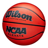 Pelota Basquet Wilson - Ncaa Elevate N7 Color Naranja Oscuro