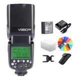 Godox V860ii-n Kit I-ttl Gn60 2.4g Hss 1/s Batería De Ione.