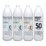 Agua 20 30 40 Y 50 Volumenes Combo X4 Novalook 1lt C/
