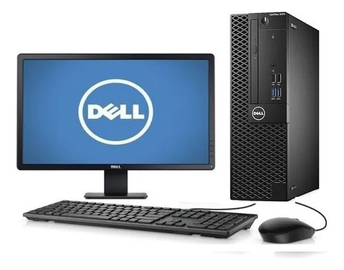 Cpu + Monitor Dell Optiplex 3050 Core I3 7ger 8gb 240gb Ssd