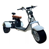 Triciclo Elétrico Citycoco Motor 4000w C/ Cesto Completo