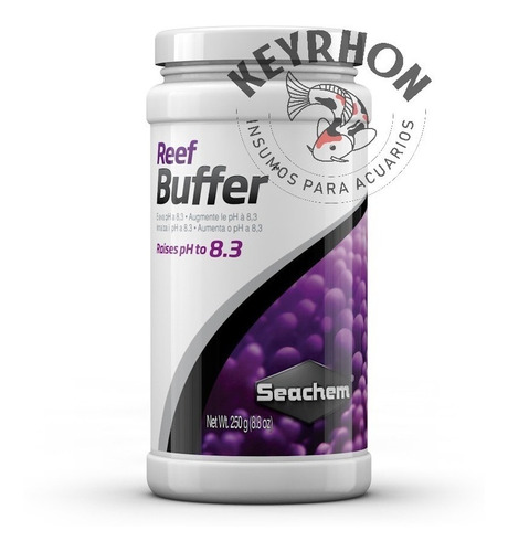 Seachem Reef Buffer Ph8.3 250g Acuarios Marinos Envíos