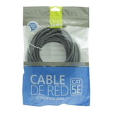 Cable De Red 7.5 Mts 22.5 Pies Rj45 Cat 5e Dvr Internet Gris