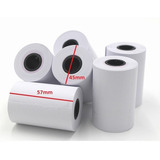 Rollo De Papel Termico De 57x45mm Caja Con 50pz