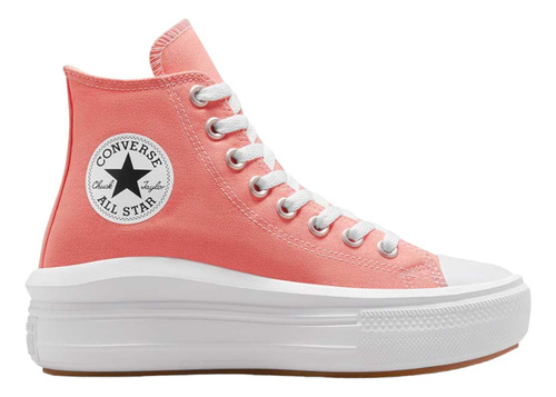 Converse Bota Plataforma Move Ultraligero Salmon/blanco