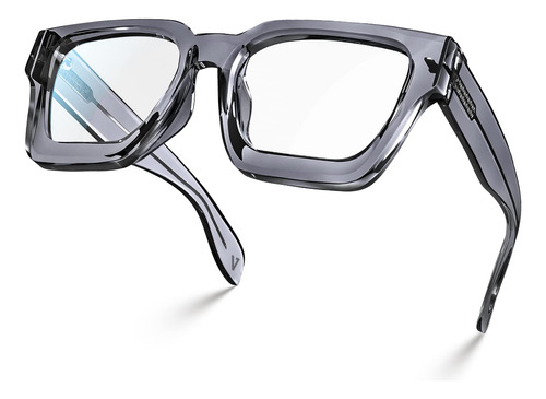 Lentes De Bloqueo De Luz Azul Con Marco Rectangular Tr90 De