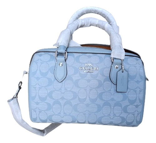 Bolsa Coach Rowan Satchel In Chambray