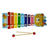 Mini Piano Madera Juguete Música Xilófono Niños Portatil