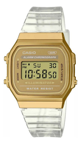 Reloj Casio Vintage A-168xesg-9a Unisex 