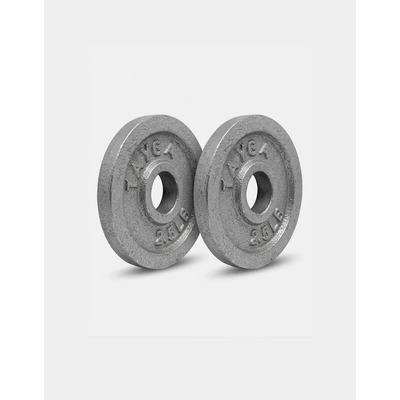 Par Discos 2.5 Lb C\u002Fu Barra Mancuerna 30mm Tayga Acero Plateado | MercadoLibre