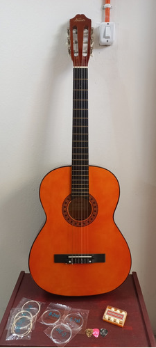 Guitarra Kapok Con Accesorios,usada.