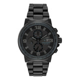 Citizen Ca-58e Eco-drive Nighthawk, Reloj De Acero Inoxidab.