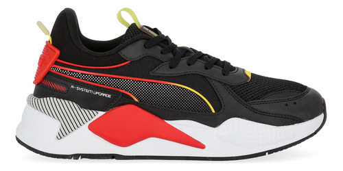 Zapatillas Puma Rs-x 3d Formstrip En Negro Y Rojo