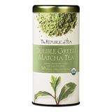 The Republic Of Tea Double Green Matcha, Gourmet Blend Of Or