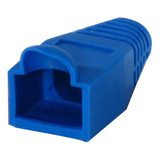 Conector Rj45 Blindado Cat6 Pacote Com 20 Peças + 20 Capas