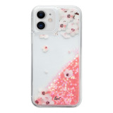 Carcasa Liquid Glitter Para iPhone 12 Mini