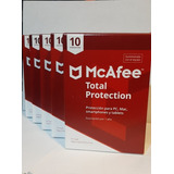 Mcafee 10 Licencias Para Pc, Mac, Tabletas  Y Smartphones 